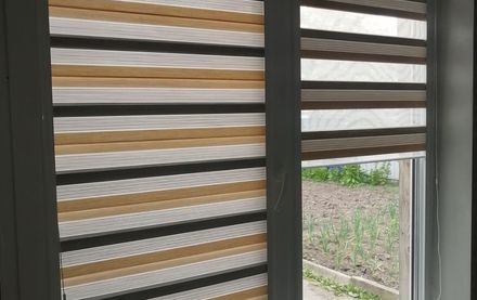 Рольшторы день ночь в зале разноцветные